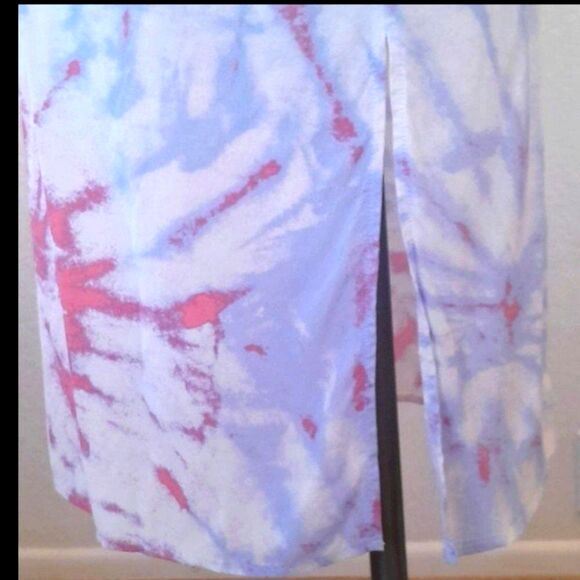 Mod Cloth tie dye skirt Medium - Picture 4 of 12